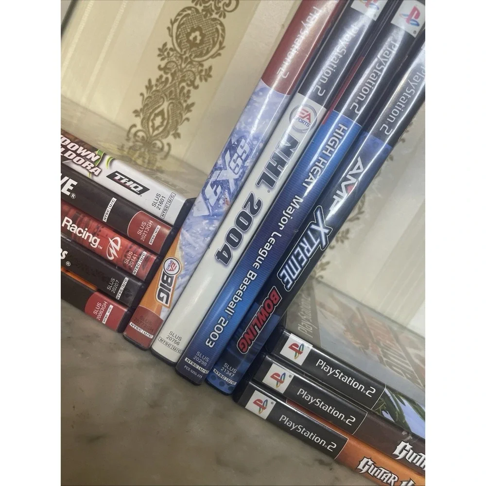 Vintage PlayStation2 Games Discs |‎ Driving Sports Hunts Guitar He | Upick 2 $17